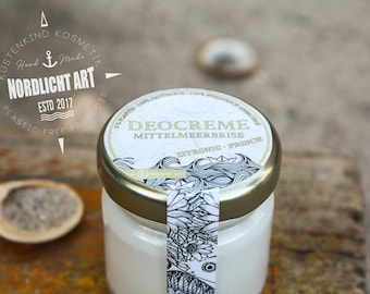 Deocreme "Mittelmeerbrise" im Glastiegel