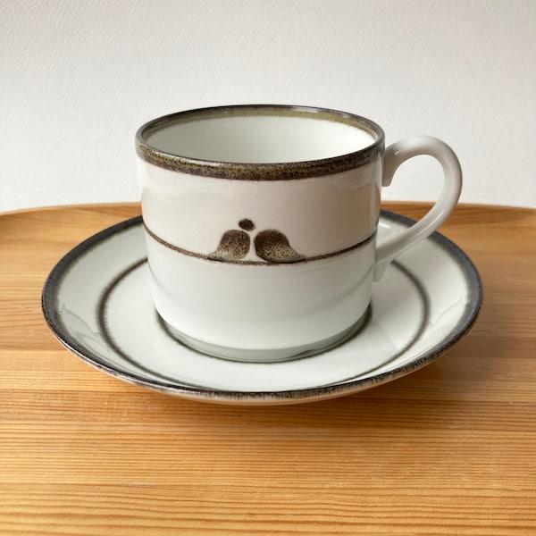 Set of 2 Rörstrand NORDICA coffee cups • Hertha Bengtsson and Jackie Lynd