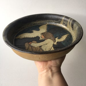 Studio Keramik Schale von Annika Liepa-Sweden 1976