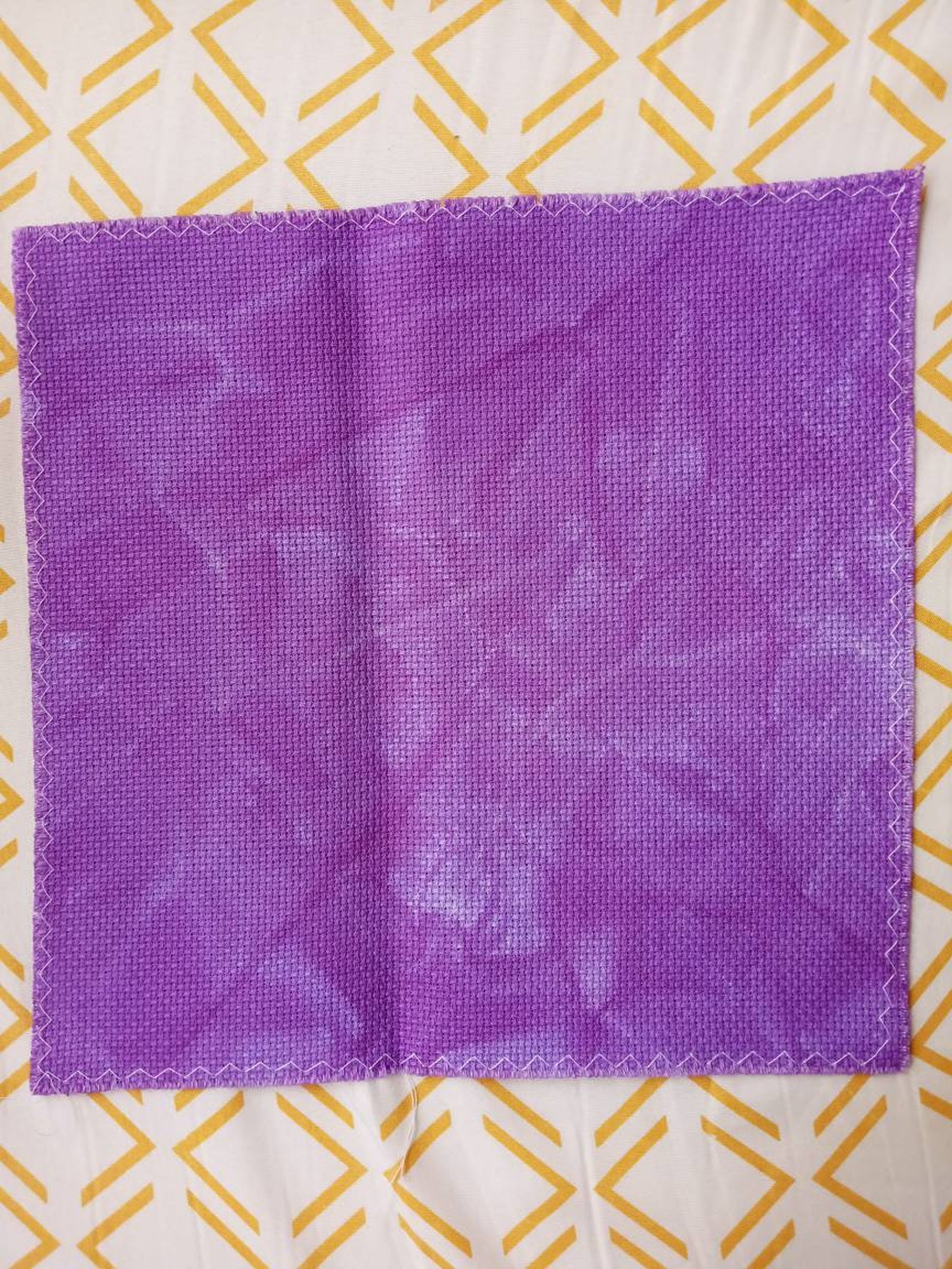 Dyed Aida fabrics single colour Etsy