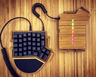 ReDOX wood Case with oil finish  (bamboo / oak) + tilt tent set!