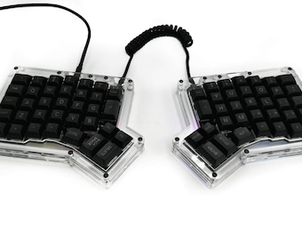 Mechanical Ergonomic Acrylic Keyboard Redox Wired - warranty 2 years