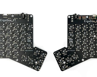 ErgoDox_FT Low Profile choc v1 DIY Keyboard Kit: Pre-Soldered & Ready-to-Assemble!