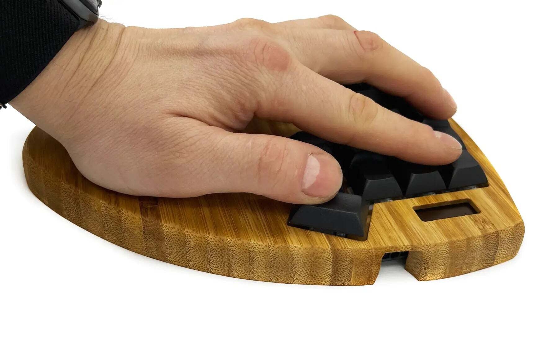 Eco-luxury Oak Corne Keyboard Case - Handcrafted, Oil