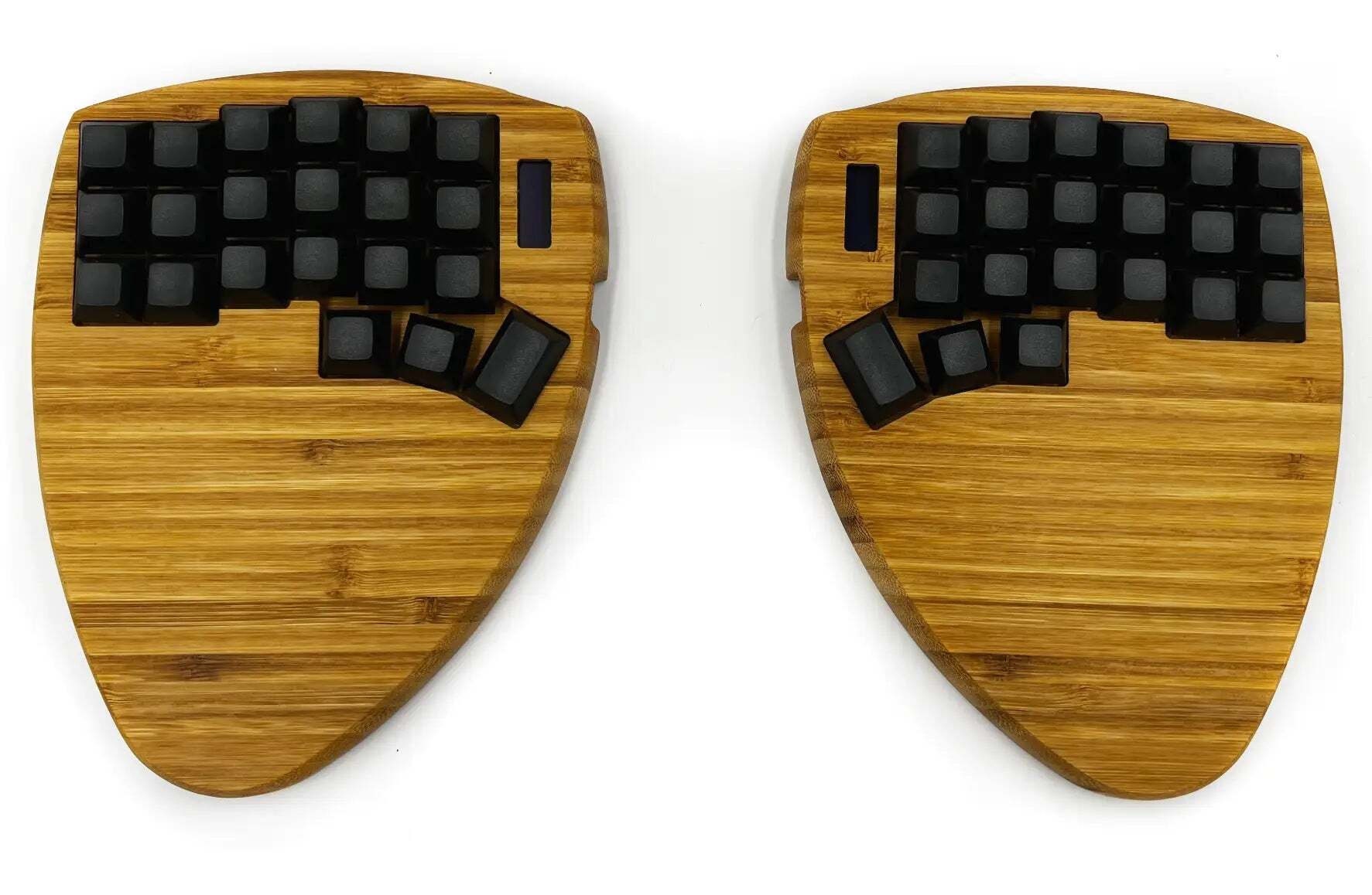 Corne（木製ケース付き） Eco-luxury Oak Corne Keyboard Case - Handcrafted, Oil Finished