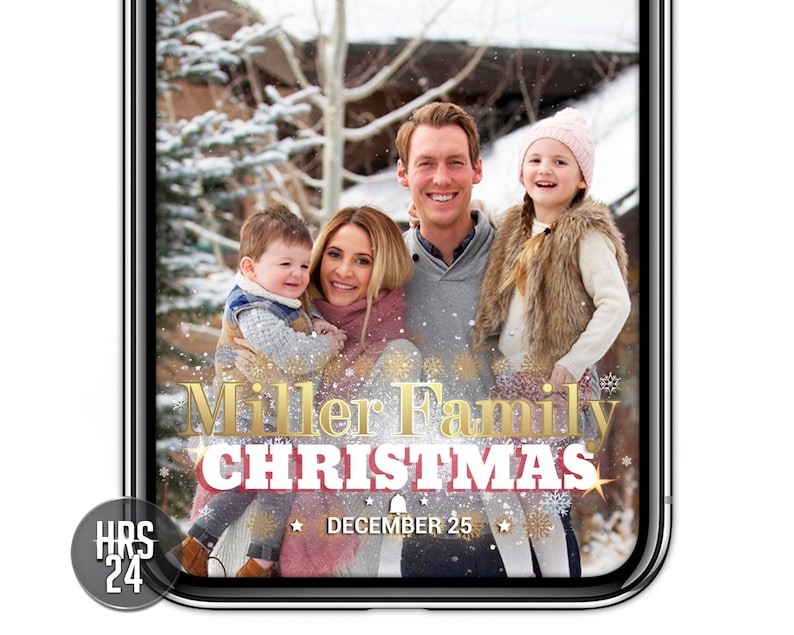 Christmas Snapchat Filter Holiday party Filter Snapchat Etsy