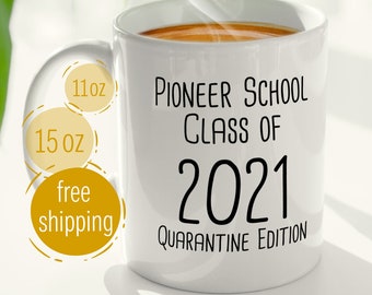 Pioneer School Class of 2021 Quarantine edition Coffee Mug | JW Gifts | Jw Mugs | Keepsake | Pioneer gifts JW mug