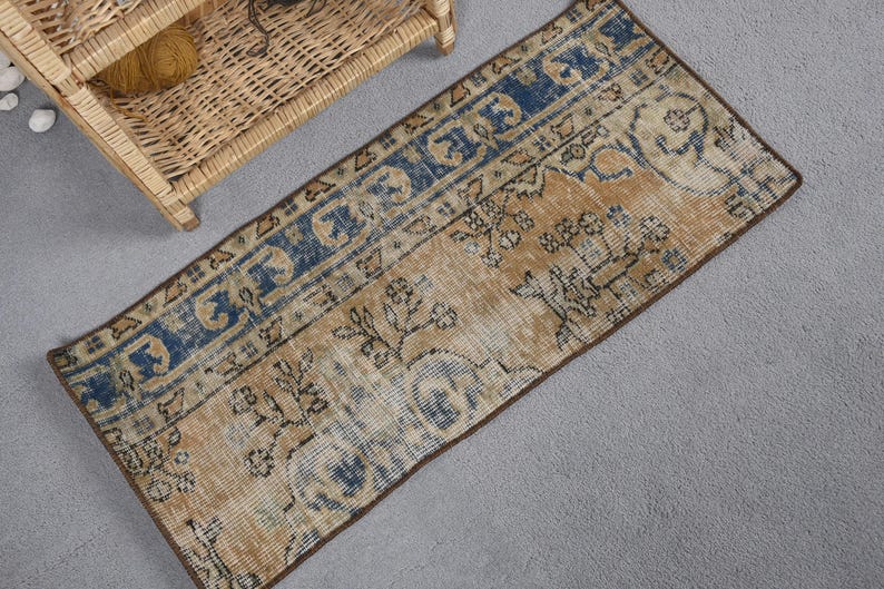 Turkish Rug, Vintage Rug, 2x4 Small Rugs, Anatolian Rug, Rugs for