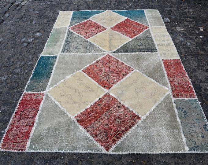 VINTAGE PATCHWORK RUG