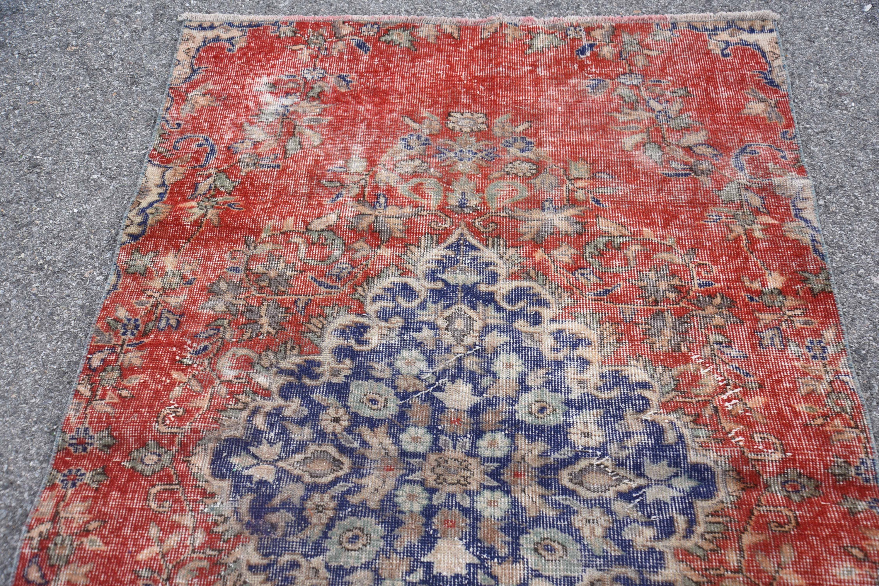 Bedroom Carpet Turkish Rug Antique Carpet Vintage Rug Turkey Floor Carpet 47x78 inches Beige Carpet Office Rug 524 Area Rug