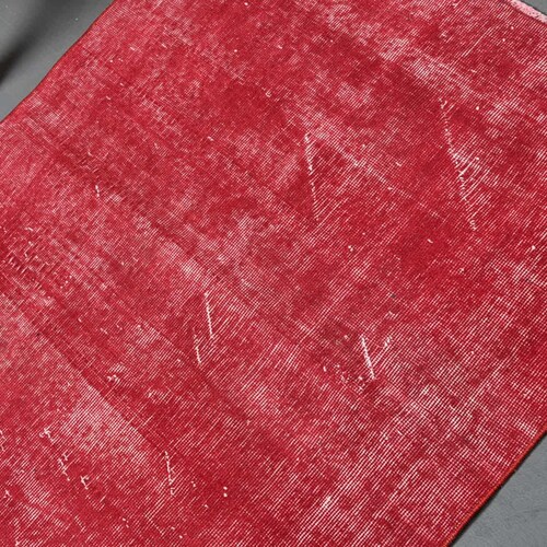 Turkish Rug, Vintage Rug, Small Carpet, Home Decor Carpet, 41x43 orders inches Red Rug, Outdoor Rug, Kitchen Rug, Tribal Little Rugs, 9307