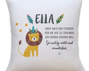 Löwe im Boho Stil