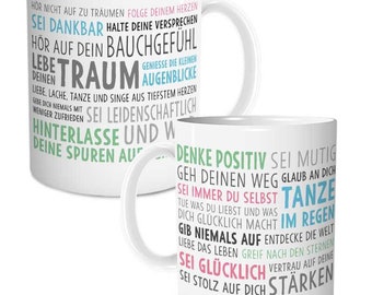 Tasse Lebe deinen Traum