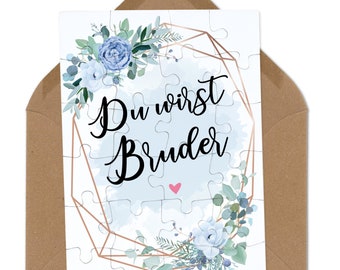 Du wirst Bruder blauer Blumenkranz