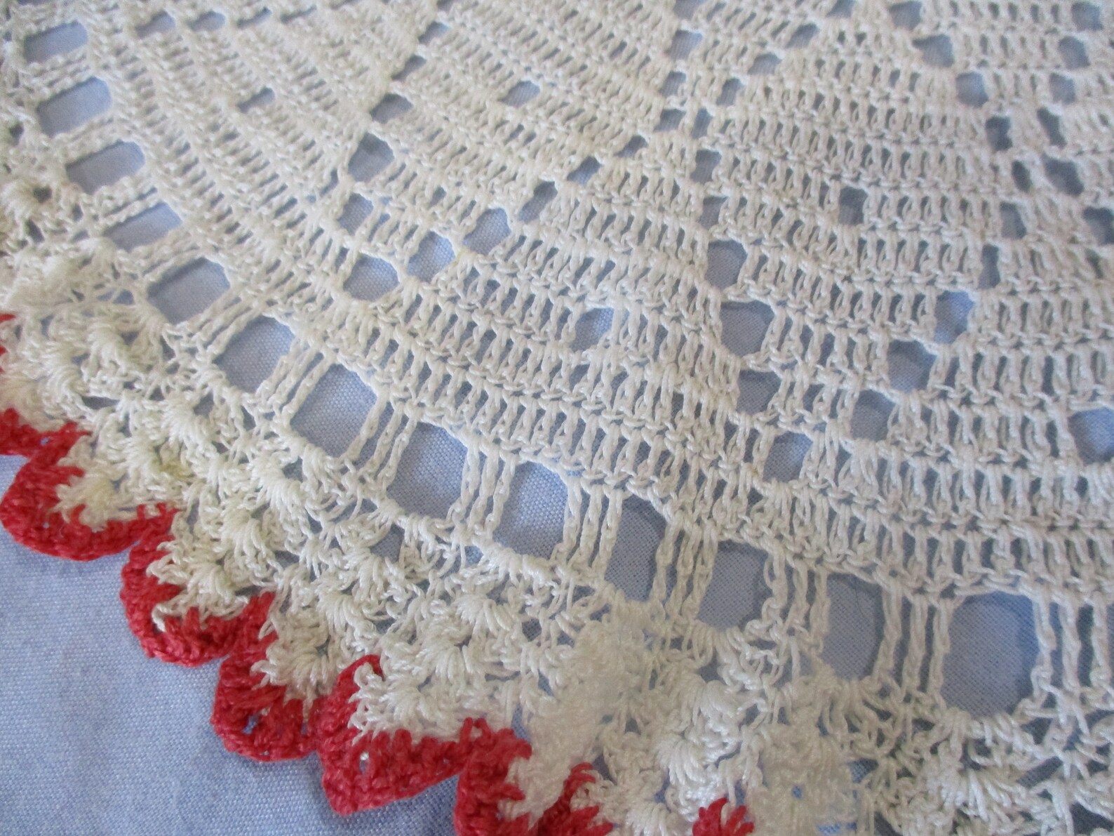 Vintage Crocheted Dresser Doilies or Scarves Etsy