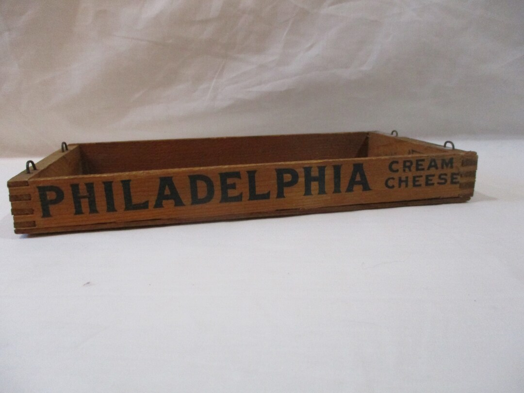 Vintage Philadelphia Cream Cheese Box Etsy