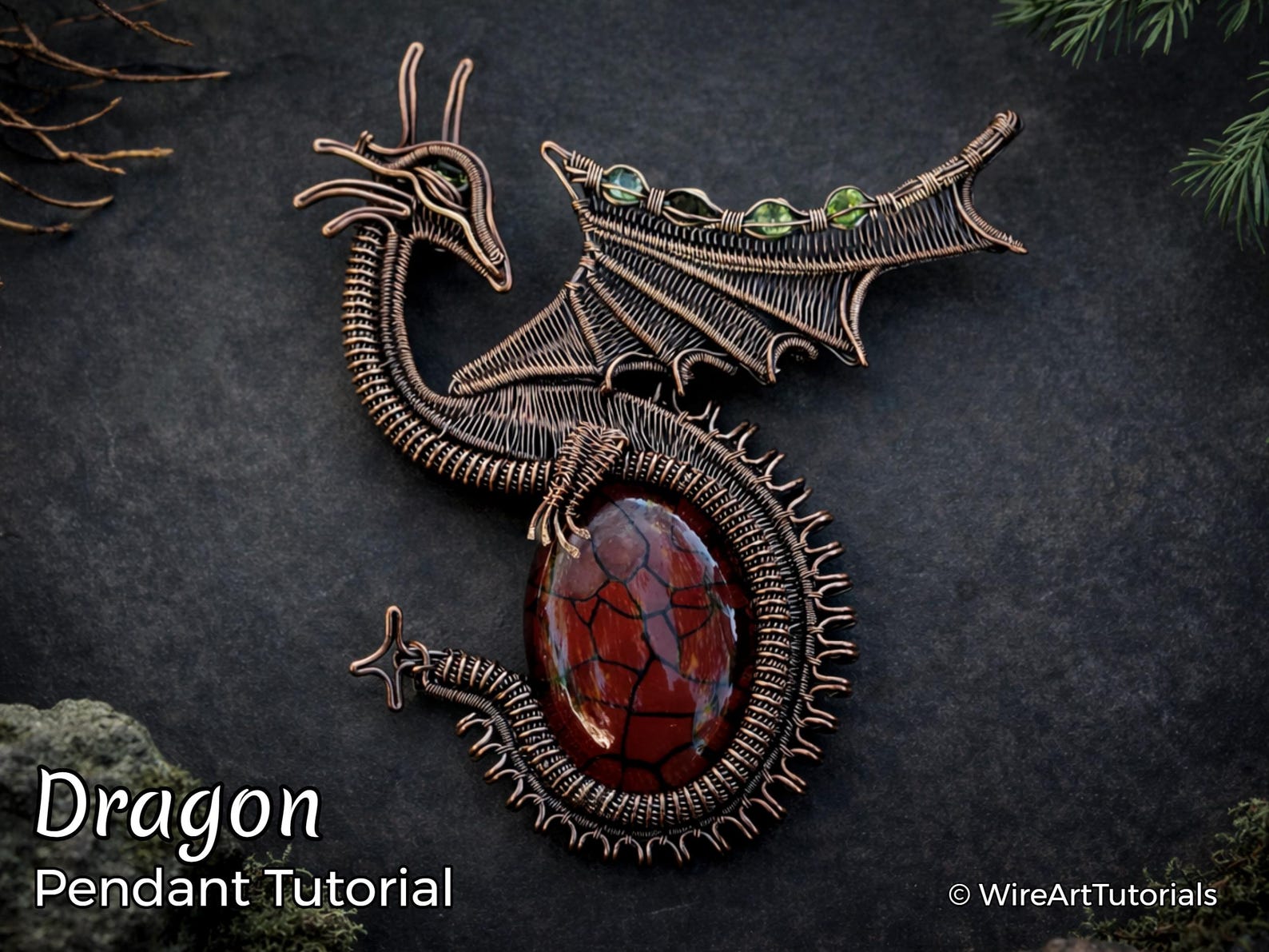Wire Wrap Tutorial, Wire Wrapping Tutorial, Pattern by Wirearttutorials ...