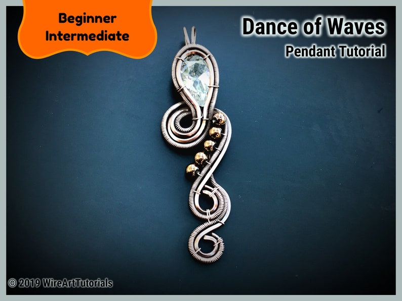 Wire wrap tutorialwire wrapping pattern WireArtTutorials | Etsy