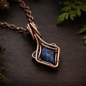 Wire wrap tutorial,wire wrapping pattern WireArtTutorials Enlight pendant,crystal DIY jewelry,jewelry making,wire weaving,wire art tutorials image 2