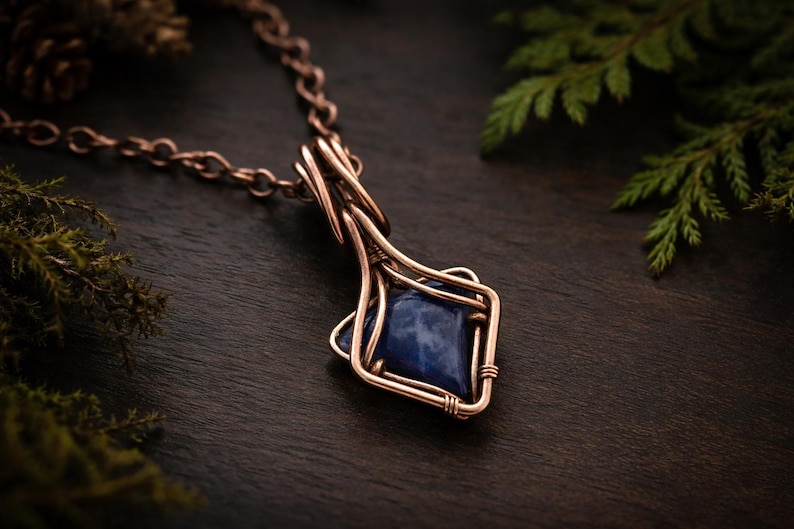 Wire wrap tutorial,wire wrapping pattern WireArtTutorials Enlight pendant,crystal DIY jewelry,jewelry making,wire weaving,wire art tutorials image 2