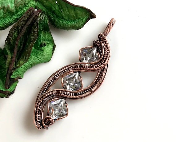 Wire wrap tutorial,wire wrapping pattern WireArtTutorials Waterfall  pendant,DIY jewelry,jewelry making,wire weaving,wire art tutorials