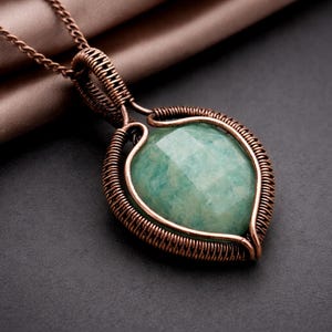WireArtTutorials Calypso pendant, wire wrap tutorial, cabochon setting pattern, DIY jewelry making, weaving, braiding, step by step art image 2