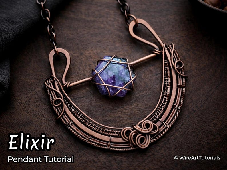 Wire Wrap Tutorial,wire Wrapping Pattern Wirearttutorials Elixir Art ...