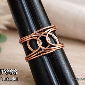 Wire wrap detaillierte Anleitung, Wire Wrapping Pattern WireArtTutorials