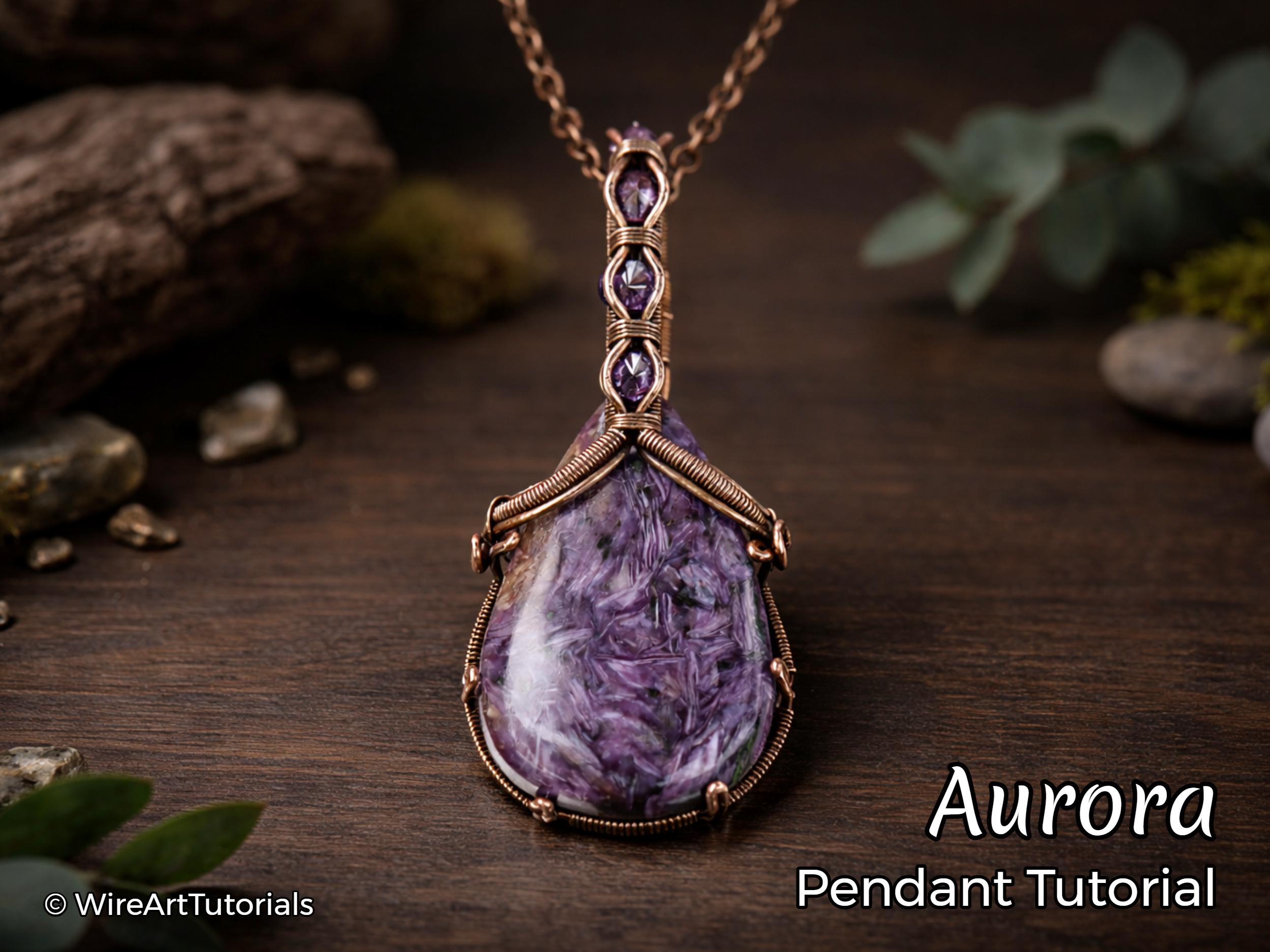 Wire Wrap Tutorial,wire Wrapping Pattern Wirearttutorials Aurora 2 ...