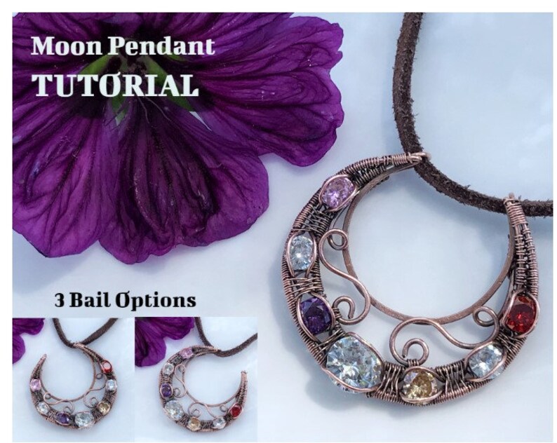 Wire Wrap Tutorial DIY Kit Wire Wrapping Tutorial Pattern by Etsy