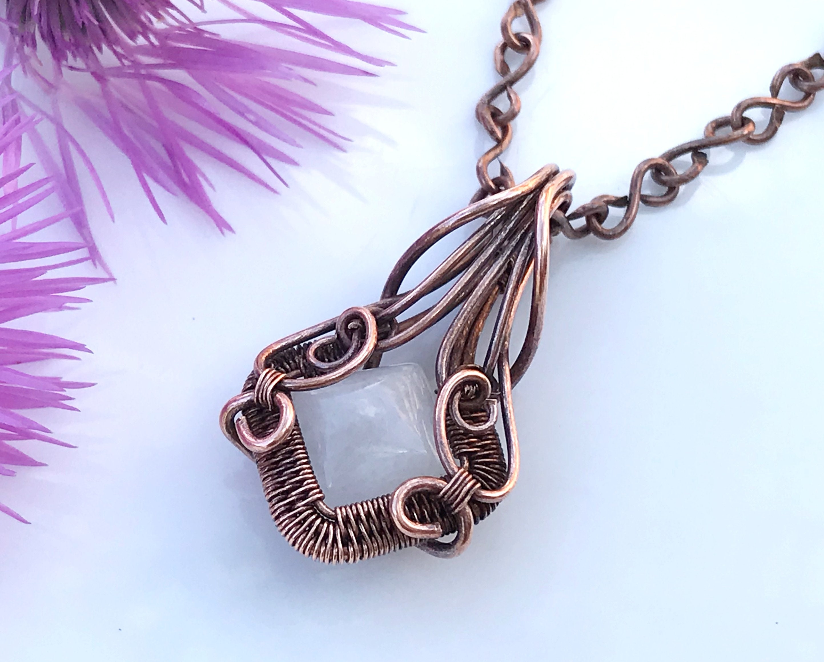 Wire Wrap Tutorialwire Wrapping Pattern Wirearttutorials Etsy