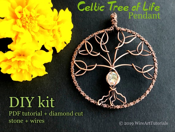 Celtic Inspired Wire Wrapping and Weaving