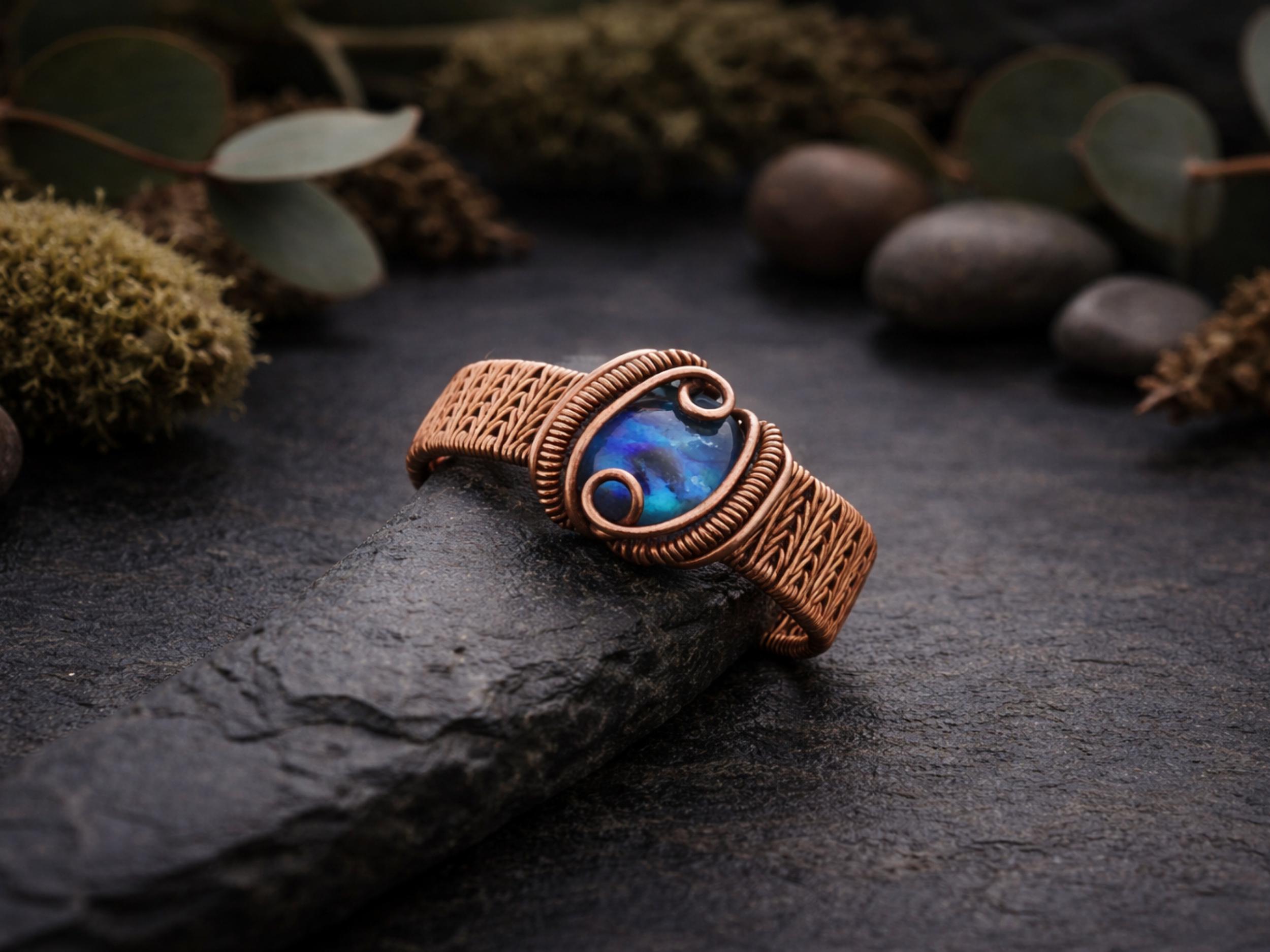 Wire Wrap Tutorial,wire Wrapping Pattern Wirearttutorials Majestic Ring ...