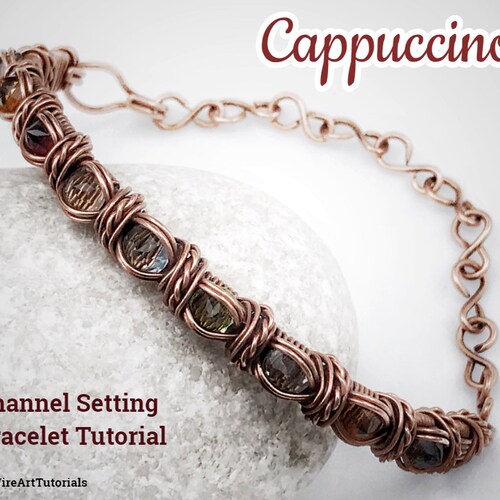 Wire Wrap Tutorialwire Wrapping Pattern Wirearttutorials Etsy