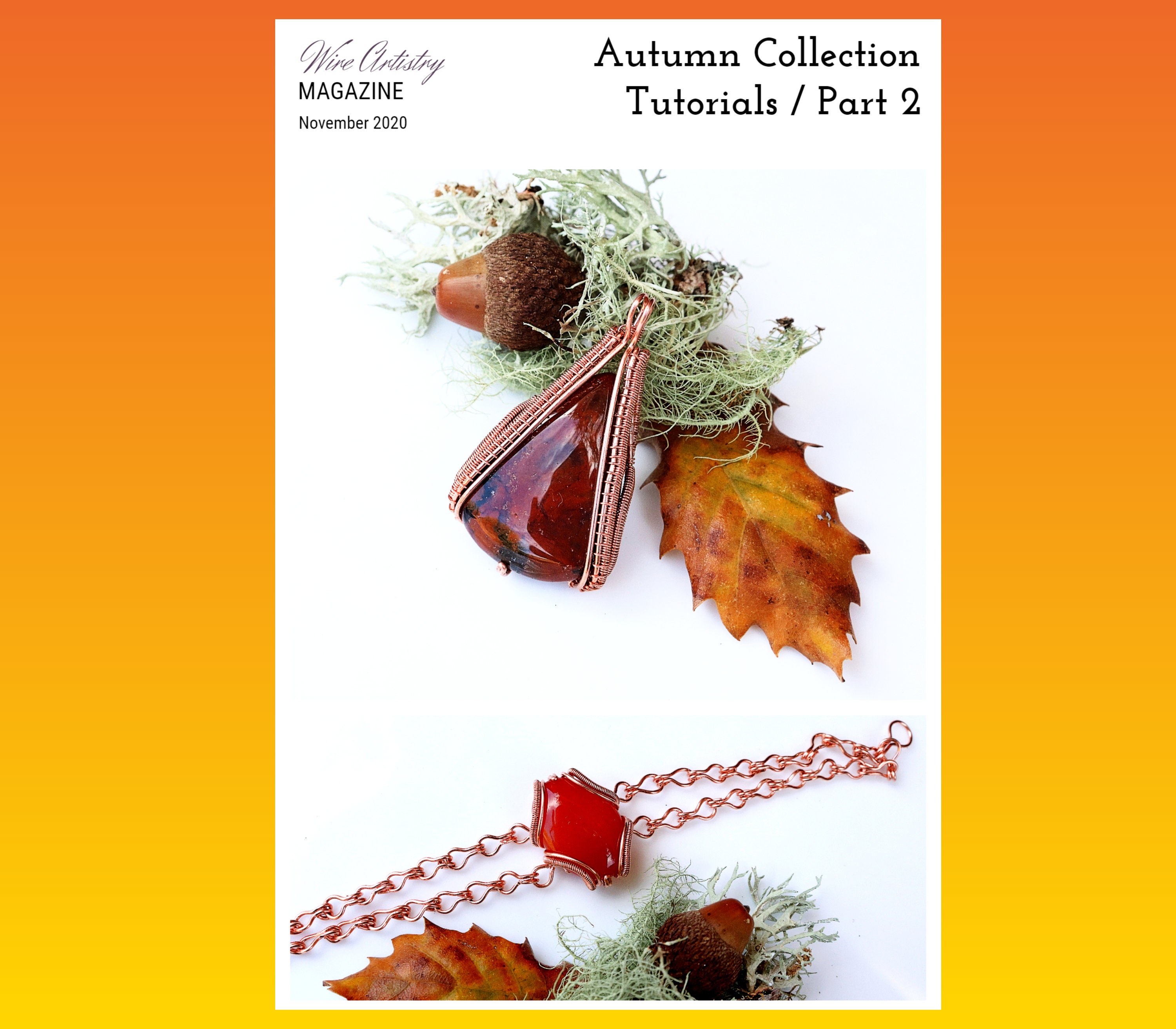 Wire Artistry Tutorial Magazine Issue 27 November 2020, PDF download, 2