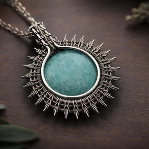 WireArtTutorials Cabochon Anhänger Drahtarbeit Anleitung, Drahtarbeit Anleitung, Drahtarbeit Anleitung, Drahtarbeit, Drahtarbeit Bild 2