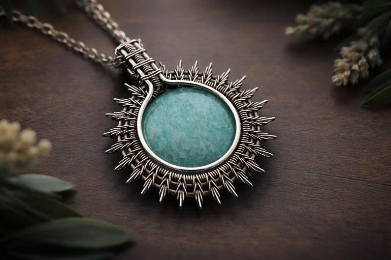 WireArtTutorials Cabochon Anhänger Drahtarbeit Anleitung, Drahtarbeit Anleitung, Drahtarbeit Anleitung, Drahtarbeit, Drahtarbeit Bild 2