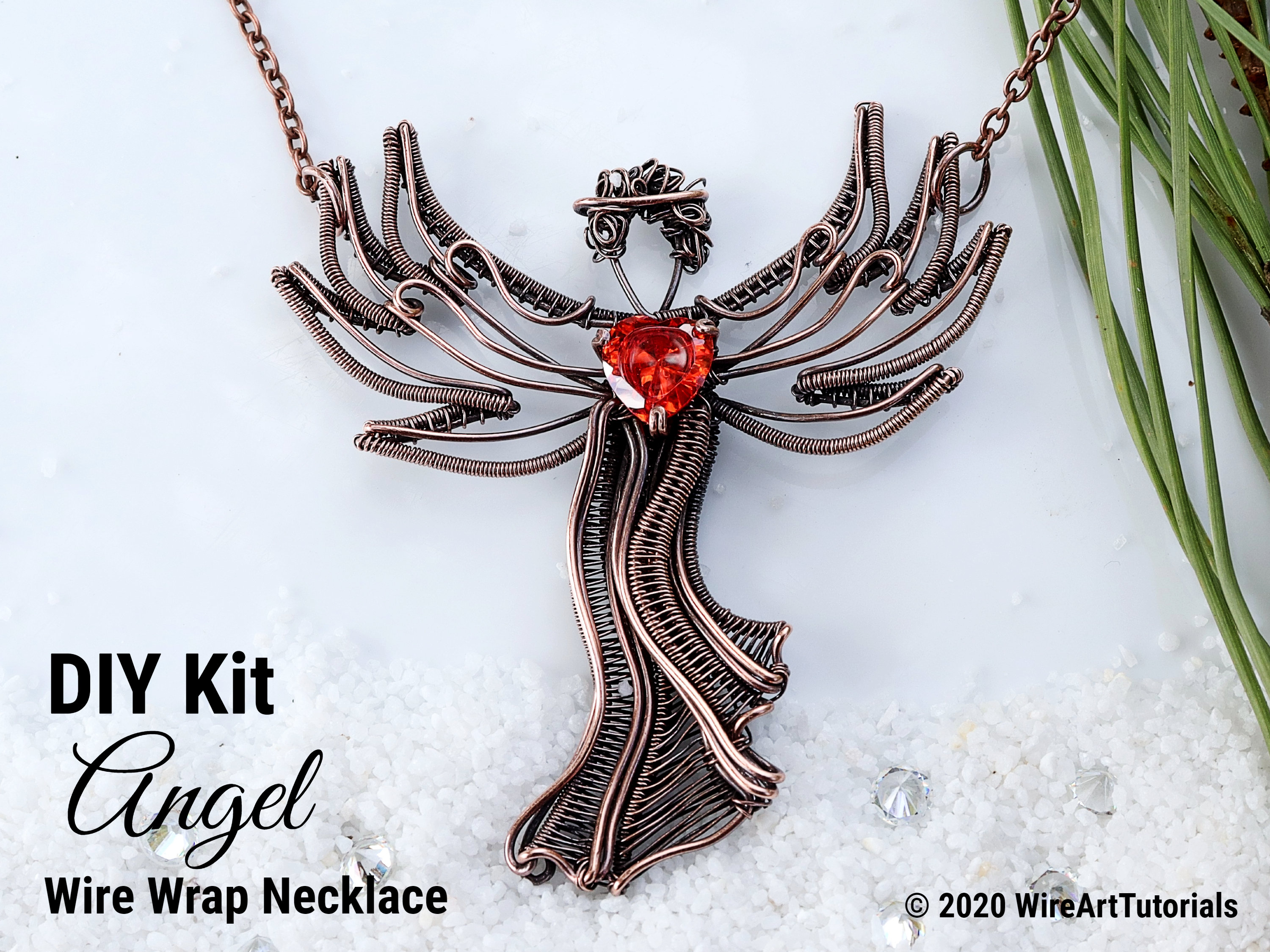 Wire Necklace Kits For Adults Jewelry Making Full DIY Kit Wire