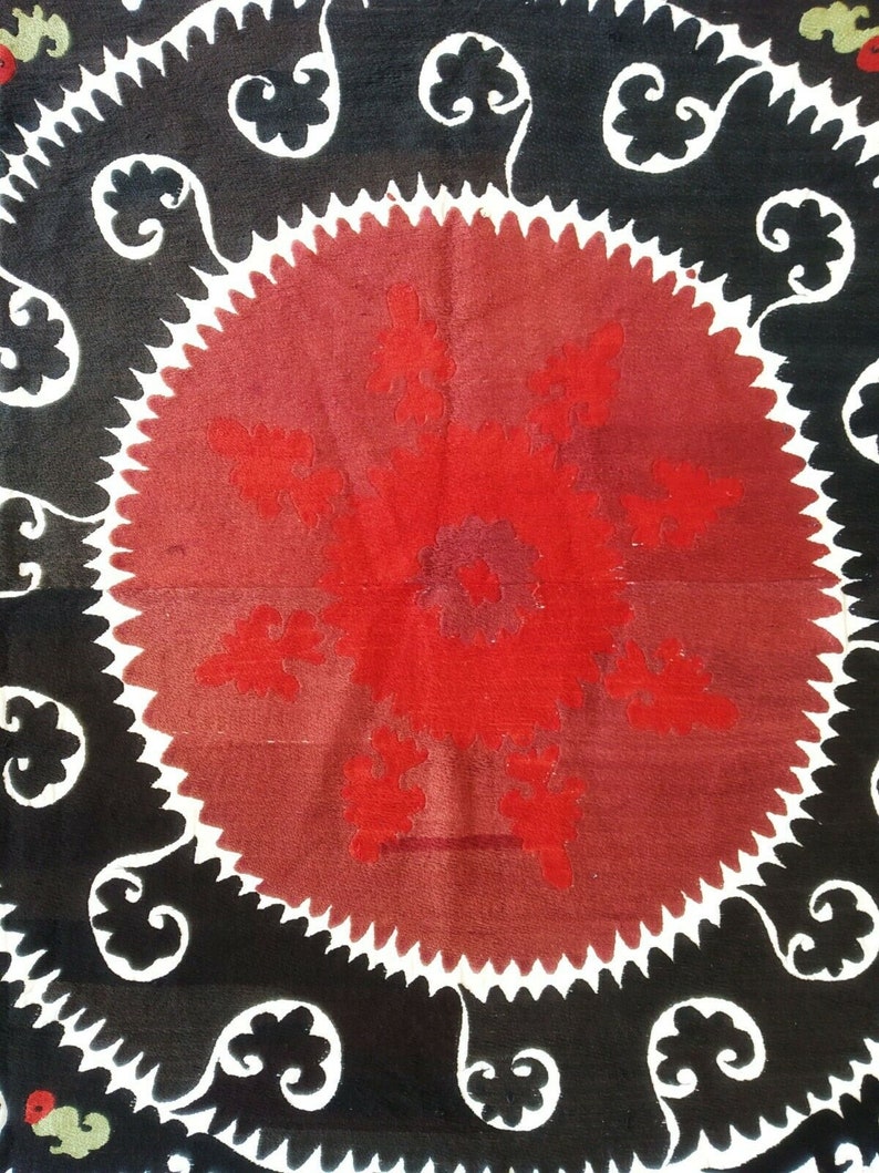 Uzbek Antique Wall Hanging Gift Vintage Hand Embroidery Suzani SALE WAS 349.00