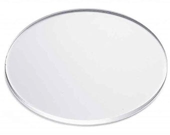 Faden Kunst Beschützer und Verschönerer - Acryl Plexiglas Kreis: 1/8 "