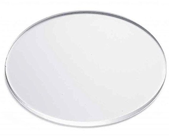 Thread Art Protector and Enhancer - Acrylic Plexiglass Circle: 1/8"