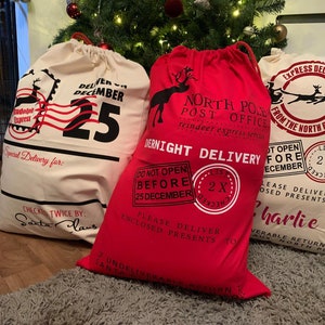 Personalised Santa Sacks