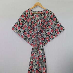 Cotton Caftan, Summer dress, Plus size caftan, Kaftan dress, Kimono, Cotton Caftans, Cotton Kaftan, Kaftan maxi dress, Long Caftan, nightie