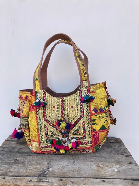 Banjara Bag Embroidery Bag afghani Bag Handmade Tribal 