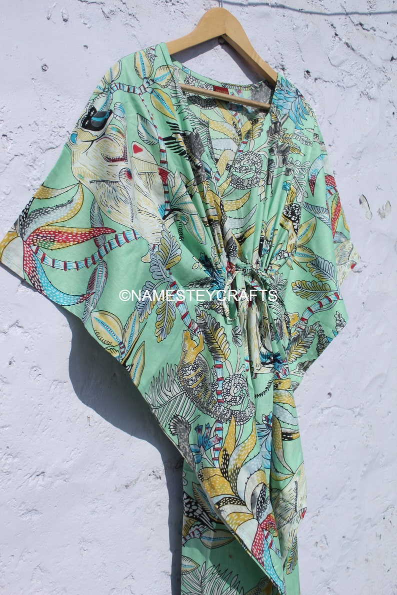EXPRESS SHIPPING-Indian Handmade Women/'s Kaftan Plus Size
