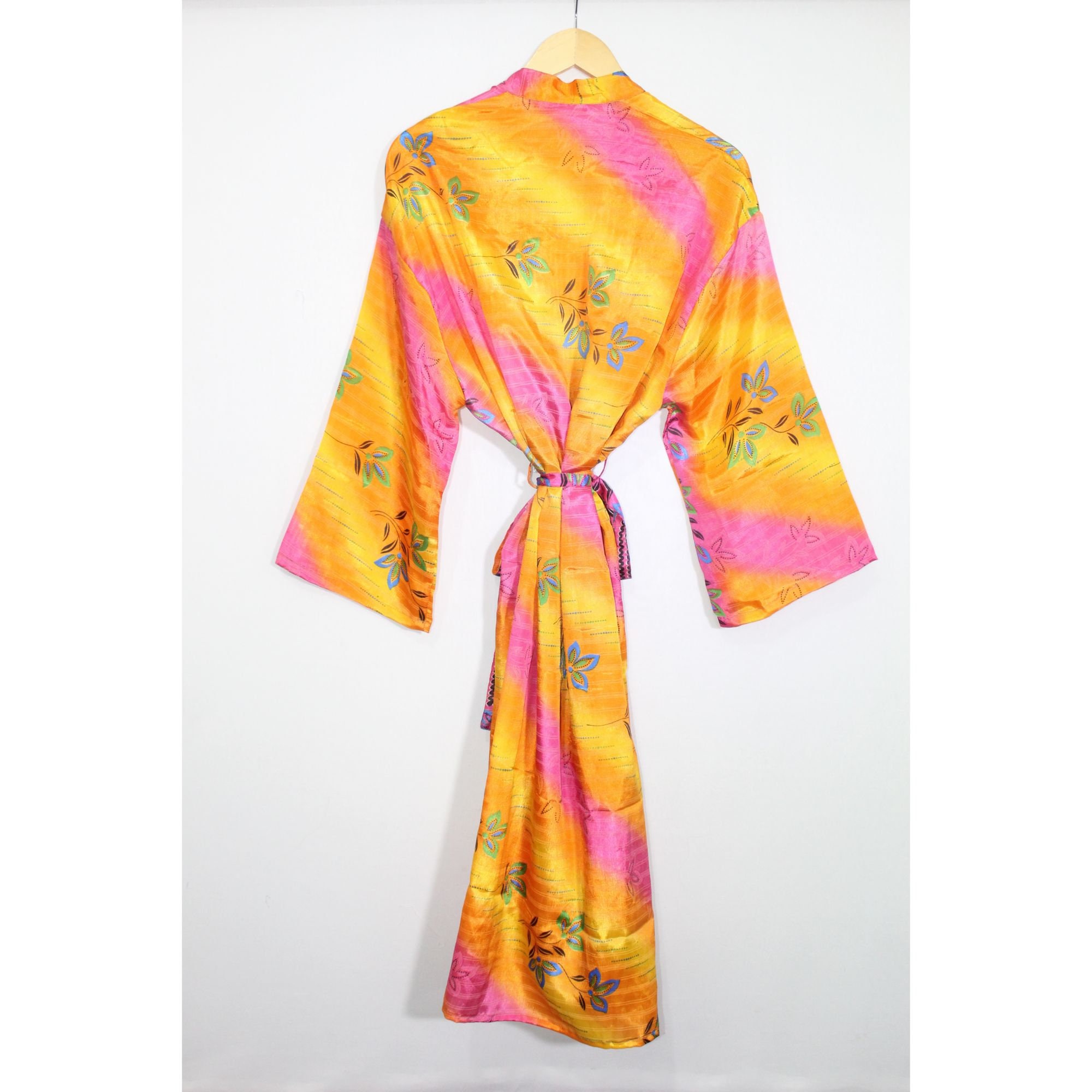 silk sari kimono