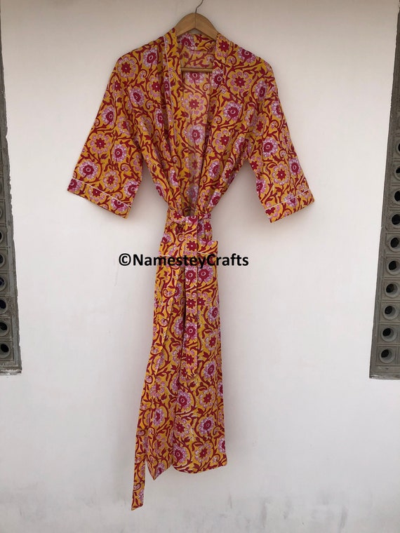 Indian Cotton Kimono Women Wear Body Crossover Bridesmaid