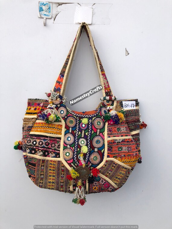 Banjara Bag Embroidery Bag afghani Bag Handmade Tribal 