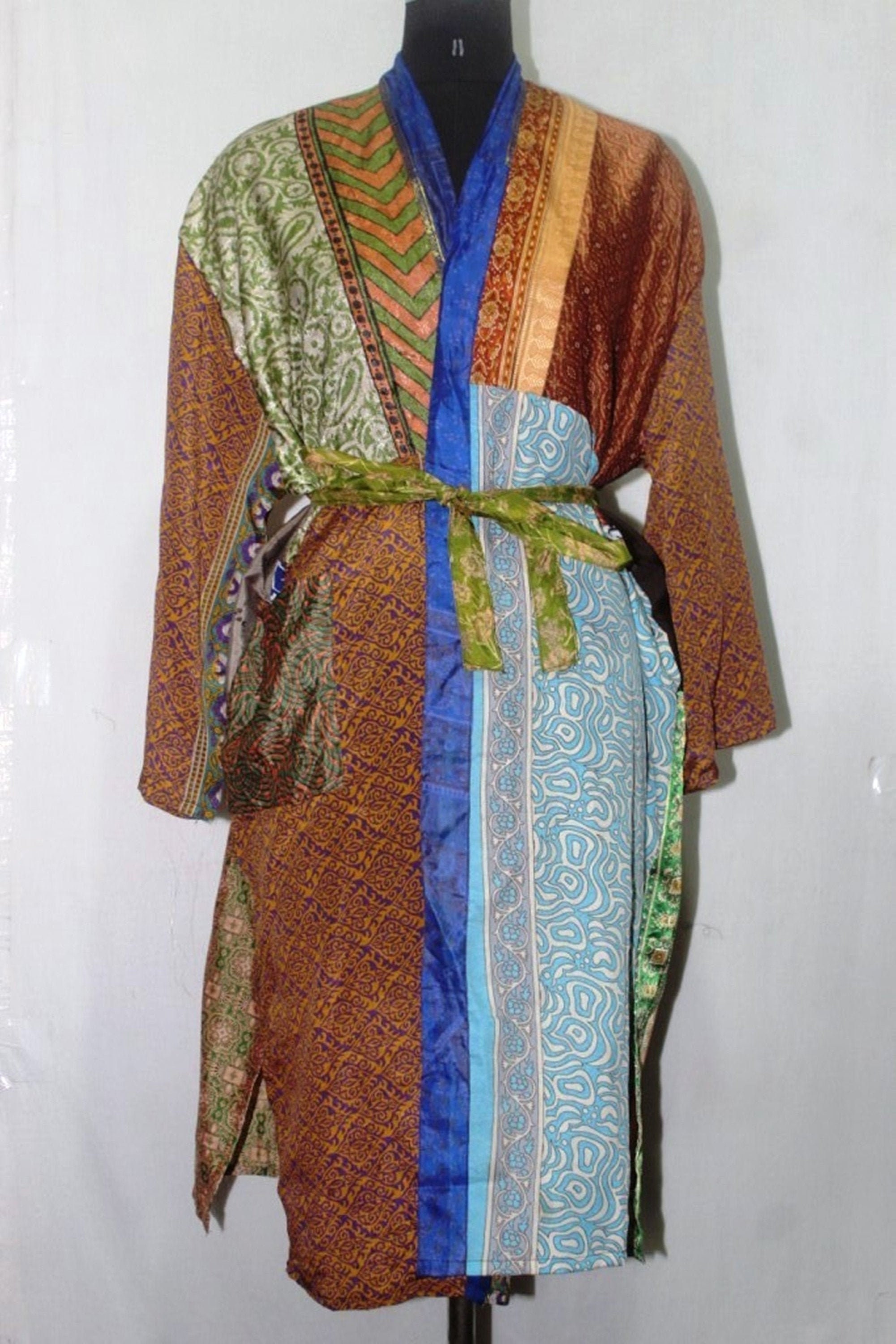 long dress with pattu saree