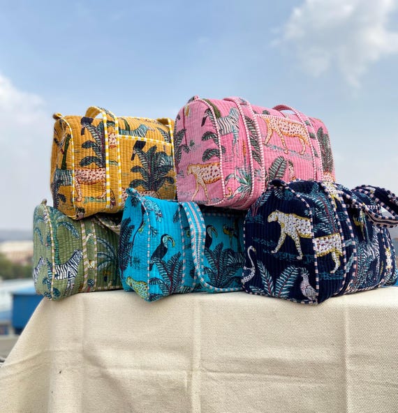 Bolsa de viaje de terciopelo y algodón: bolso de fin de semana con